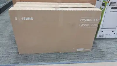SAMSUNG 43" SMART 4K UHD SMART TV U8000F, View more