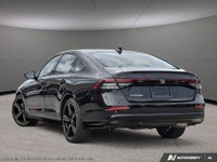 The 2026 Honda Accord Sedan SE in striking Black with Front-Wheel Drive commands both the road and a... (image 3)