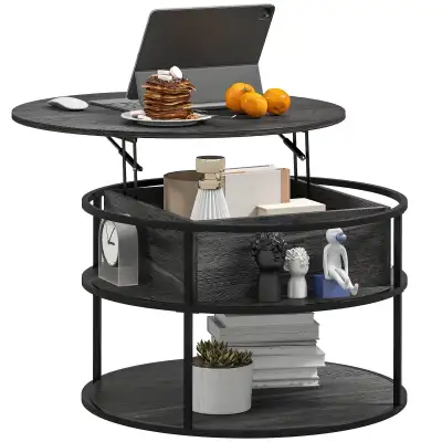BNIB PRICE IS FIRM - HOMCOM Lift Top Coffee Table with Storage.., View more