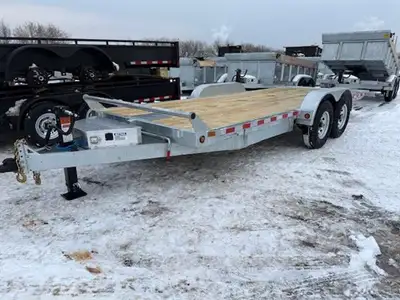 2027 Canada Trailer ETL 7x22-15K Electric Hydraulic Tilt Trailer tandem axle GVWR 15120lbs. This tra...