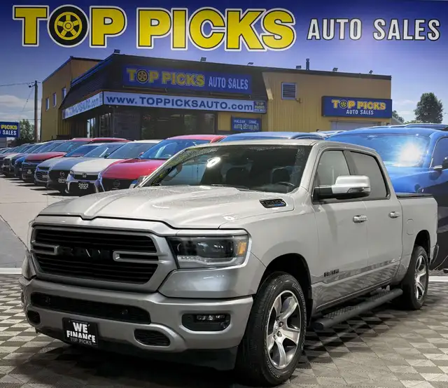 2024 Ram 1500 Sport, Fully Loaded, Only 28,000 Kms & Certified!