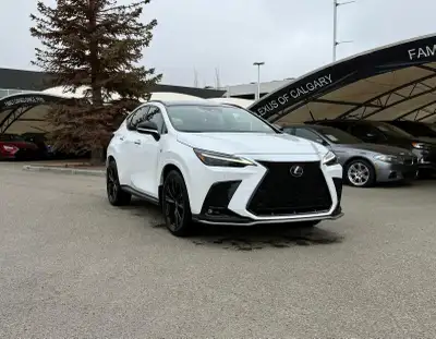The 2023 Lexus NX 350 F Sport Series 2 Canada spec is a luxury compact SUV that blends aggressive st...