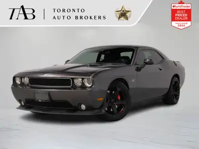 This aggressive 2014 Dodge Challenger SRT8 delivers iconic muscle car performance with unmistakable...