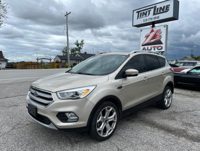 2017 Ford Escape Titanium AWD ~ LOW KMS ~ CERTIFIED