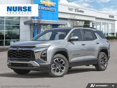 This Chevrolet Equinox delivers a Turbocharged Gas I4 1.5L/ engine powering this Automatic transmiss...