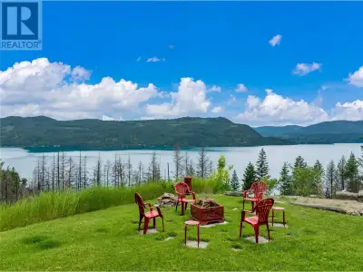 Spectacular Panoramic Shuswap lake views in sought after Meadow Creek Properties. Welcome to the sun...