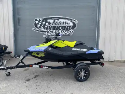 2024 Sea-Doo/BRP Spark Trixx 1-up with audio Team Vincent Motorsports 2024 Seadoo Spark Trixx 1-up w...