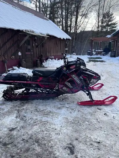 APPLY NOW: https://www.ridecollective.ca/get-pre-approved The 2017 POLARIS PRO-RMK 800 155 800cc Cle...