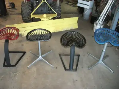 Vintage Cast Iron Stools, View more