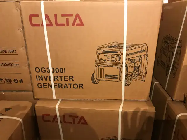 BRAND NEW CALTA 3000W INVERTER GENERATOR 2-YEAR WARRANTY in Lawnmowers & Leaf Blowers in Calgary - Image 7