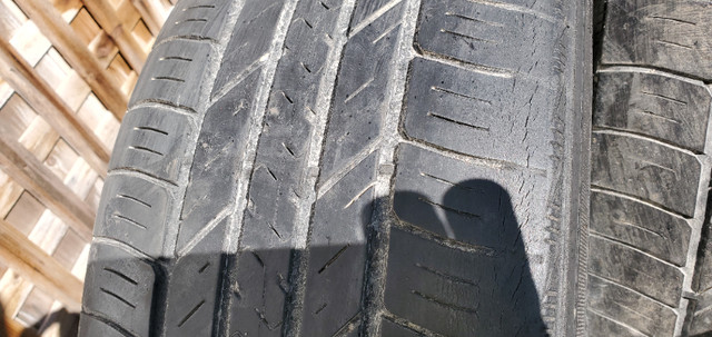 Subaru aluminum rims with tires in Tires & Rims in Kawartha Lakes - Image 4