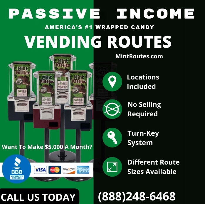 Vending Machine Business Passive Locations Include Other
