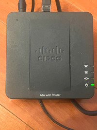 SPA122 Cisco Fast Ethernet Router SIP V2 Protocol Gateway