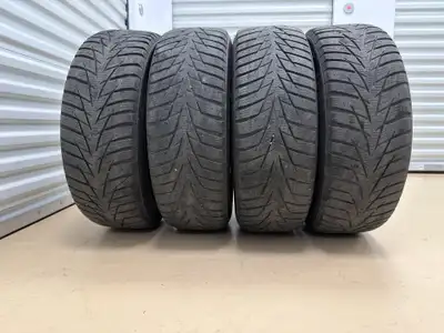 4 Tires with rims Bolt pattern 5x110 Size: 215/55 R17 Winter Tires Kapsen Ice Max Price: $170 for al...