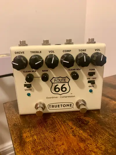 Truetone Route 66 V3 OD + Compressor Pedal w/ Box, View more