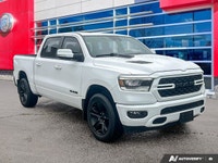 Stunniing Bright White 2022 Ram 1500 Sport 4X4, 8-Speed Automatic, HEMI 5.7L V8, Navigation, Heated... (image 7)