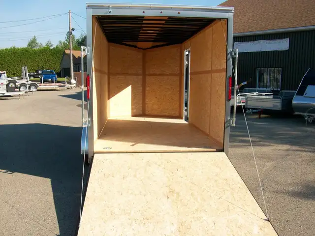 2025 Weberlane galvanise cargo 7' x 14' v-nose 2 essieux rampe 7 in Cargo & Utility Trailers in Laval / North Shore - Image 11