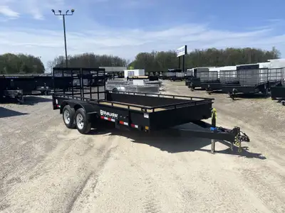 Canada Trailers Tandem Axle Utility Trailers 7,560lbs GVWR is $5,675.00 or $113.49/month! Ord: 84341...