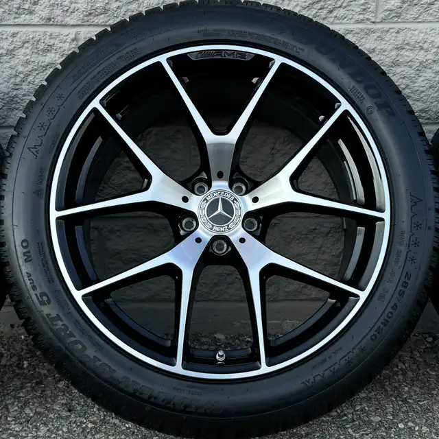 (98%) 4x MB GLC 43 AMG 20" OEM Winter Wheels Package in Tires & Rims in City of Toronto - Image 4