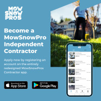 PICKUP LAWN MOWING JOBS WITH APP ● CASUAL/PART-TIME ● WINNIPEG