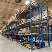 Used warehouse pallet racking liquidation - unbeatable prices!