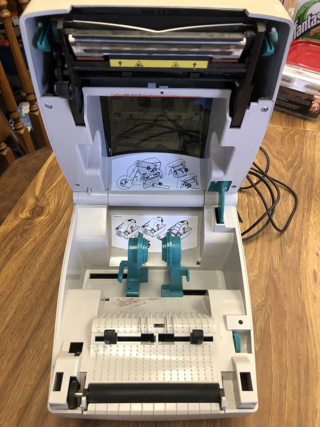 Thermal Transfer Label Printer  Zebra TLP2844 in Printers, Scanners & Fax in Saskatoon - Image 2