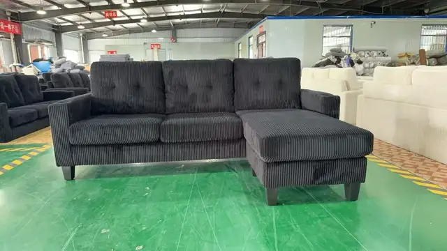 BRAND NEW IN BOX 3 SEATER COUDROY SECTIONAL in Couches & Futons in Mississauga / Peel Region - Image 5