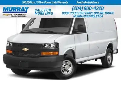Murray Chevrolet Dealer Permit #1740 2026 Chevrolet Express Cargo Van Engine: Gas V8 6.6L/ Safety Eq...