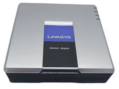 Cisco/Linksys SPA2102 VoIP Phone Adapter Router 2FXS Unlocked, easy to install and simple-to-use, th...