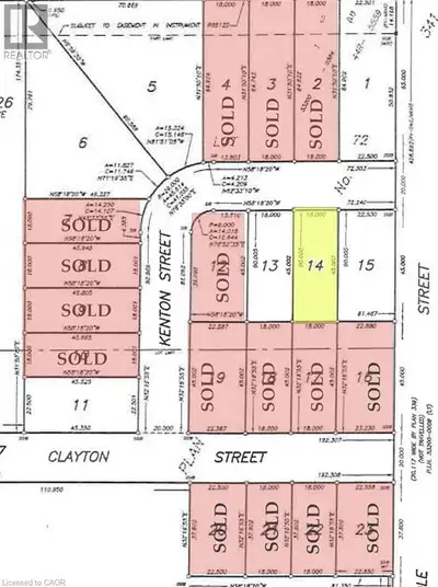 Opportunity to acquire a newly developed semi-detached lot in the charming town of Mitchell, Ontario...