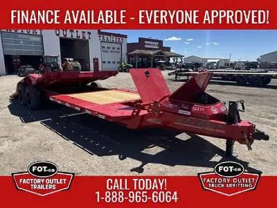 Welcome to Factory Outlet Trailers! New 8.5x26ft Gravity Tilt Deck Trailer from Horizon Trailers - 1...