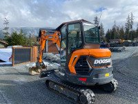 REDUCED DX42 Compact Excavator 465 hours only 1 Operator only