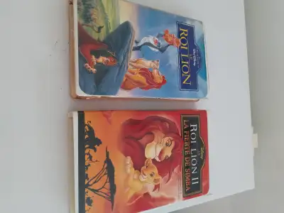 film vhs et dvd walt disney 5$ chacun ou 5 pour 20$, View more