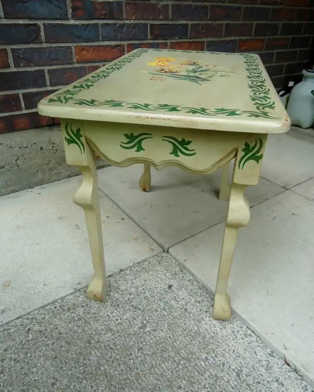 Occasional Table, Painted Furniture, Side Table Sunroom, Outdoor63234779230721122