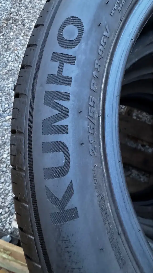 215/55R18 KUMHO SOLUS TA51 all season tires63838168716675124