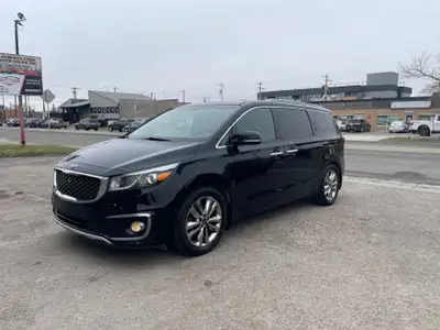 Used 2015 KIA SEDONA SXL / Active status / One owner / minivan / 7 seats / approved financing prime...