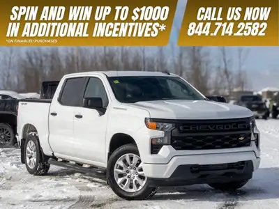 The *2022 Chevrolet Silverado 1500 Custom* is a rugged yet refined full-size pickup that blends ever...
