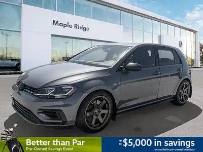 Unleash exhilarating performance with this meticulously maintained 2018 Volkswagen Golf R 4MOTION Ha...