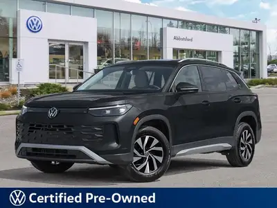 Experience effortless driving in the brand-new 2025 Volkswagen Tiguan Trendline, boasting a mere 5 k...