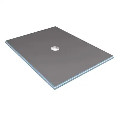 Wedi Fundo Primo Shower Base with Center Drain Different Sizes, View more