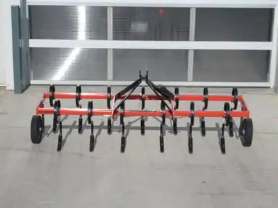 SPRING INTO SUMMER REBATE $100. 7 Ft 3 Point Hitch Cultivator, 13 Tines, Cat 1, Gauge Wheel Kit, 4 I...