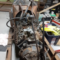 flat head ford rebuild complete engine trans rad