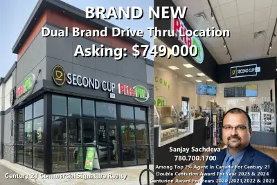 DUAL BRAND FRANCHISE OPPORTUNITY – WITH DRIVE THRU!, View more