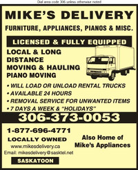 Furniture Delivery & removal