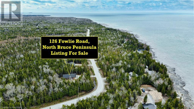 126 FOWLIE Road Northern Bruce Peninsula, Ontario in Houses for Sale in Owen Sound - Image 3