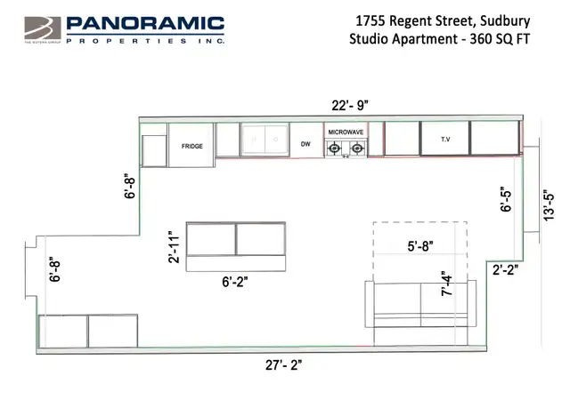 Short Term Rentals - Furnished Studio Apartment - 1755 Regent St in Short Term Rentals in Sudbury - Image 10