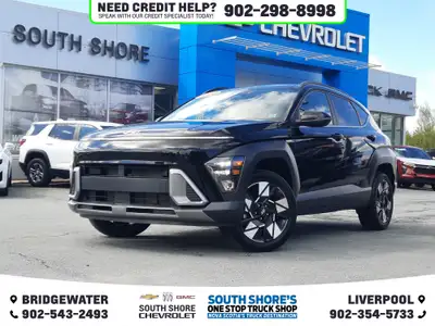 Recent Arrival! Abyss Black Pearl 2025 Hyundai Kona 2.0L Preferred For Sale, Bridgewater AWD CVT I4...