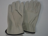 WESTERN  LEATHER GLOVES-- 2 PAIRS