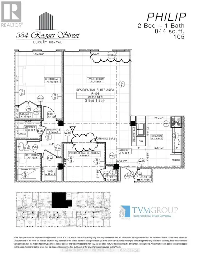 105 - 384 ROGERS STREET Peterborough (Ashburnham Ward 4), Ontari in Long Term Rentals in Peterborough - Image 14