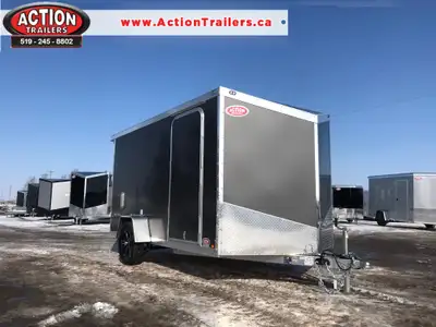 LEGACY LITE ALL-ALUMINUM ENCLOSED CARGO TRAILER 7'x12' LIGHTWEIGHT, LOW-MAINTENANCE, AND BUILT TO LA...